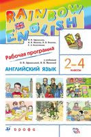 Рабочая календарно-тематическая программа Английский язык 2-4 классы Афанасьева Михеева