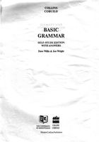 Collins Cobuild Basic Grammar self-study edition with answers Dave Willis