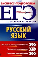 ЕГЭ Русский язык Экспресс-подготовка в схемах и таблицах Воскресенская Руднева Ткаченко