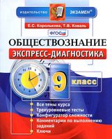 Обществознание 9 класс Экспресс-диагностика Королькова Коваль