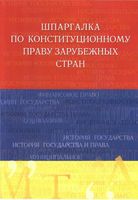 Шпаргалка по конституционному праву зарубежных стран кратко Аксенова