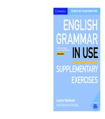 English Grammar in Use. Supplementary Exercises with answers