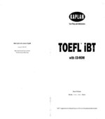 Kaplan TOEFL iBT 2006-2007 Edition