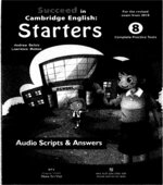 Succeed in Cambridge English. Starters. 8 Complete Practice Tests