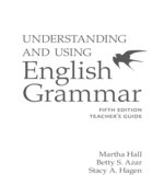 Understanding and Using English Grammar