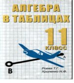 Алгебра в таблицах. 11 класс