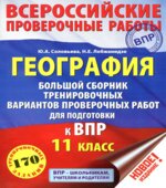 Всероссийские проверочные работы. География. 11 класс. Большой сборник тренировочных вариантов