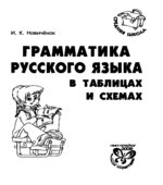 Грамматика русского языка в таблицах и схемах