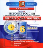 История России с древнейших времен до конца XVI века. 6 класс. Экспресс-диагностика