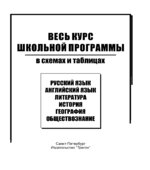 Обществознание. Весь курс школьной программы в схемах и таблицах.