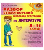 Разбор стихотворений школьной программы по литературе. 8-11 классы