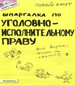 Шпаргалка по уголовно-исполнительному праву