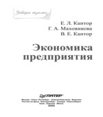 Экономика предприятия