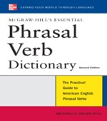 McGraw-Hill's Essential Phrasal Verb Dictionary