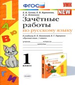 Зачетные работы по русскому языку. 1 класс. К учебнику В.П. Канакиной, В.Г. Горецкого.